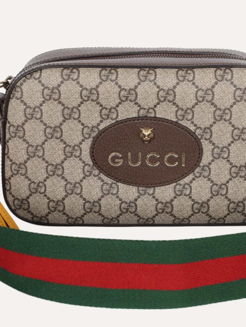 GG Supreme Monogram Web Neo Vintage Shoulder Bag - Picture 3 of 4